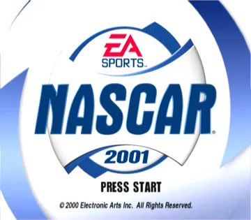 NASCAR 2001 screen shot title